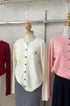 Polo Solid Color Knitted Cardigans